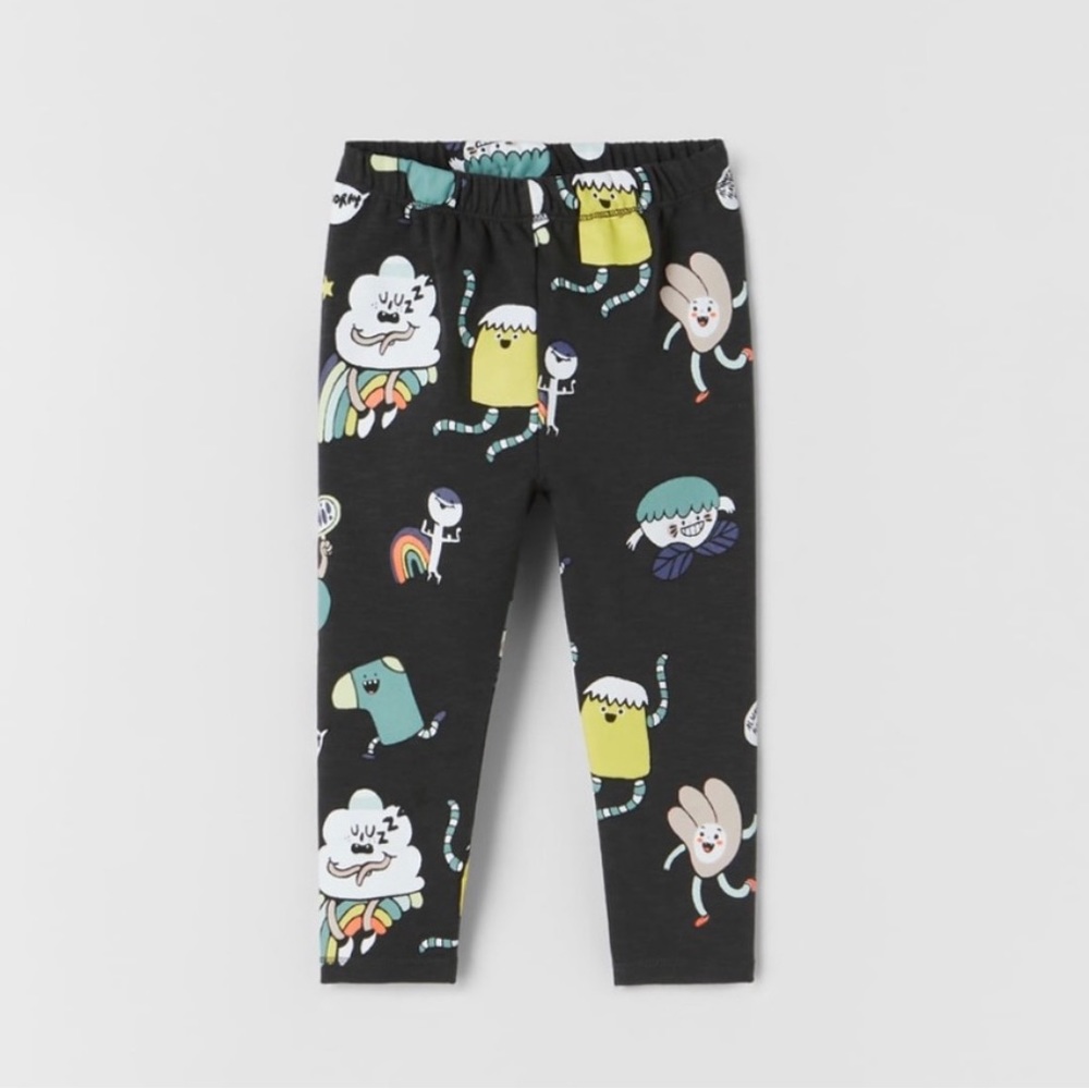 Zara printed pants size 3-4 Years